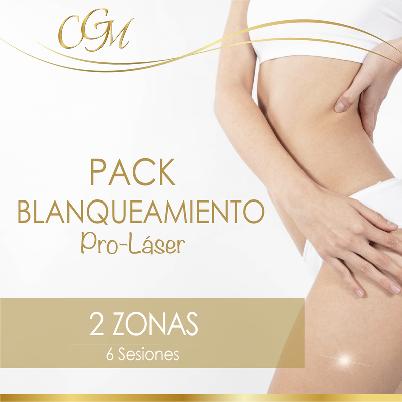 PACK BLANQUEAMIENTO MULTI-LÁSER (2 ZONAS)