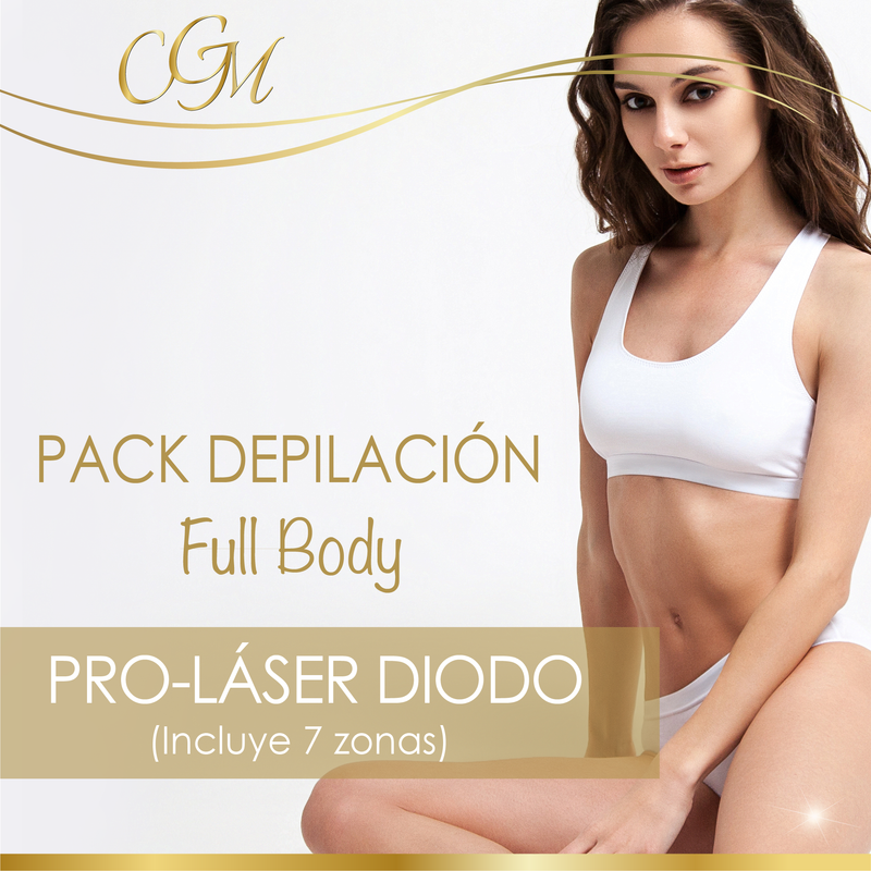 PACK DEPILACIÓN FULL BODY (6 SESIONES)